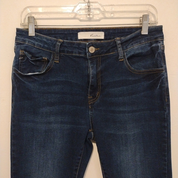 KanCan - Mid Rise Skinny Jeans Dark Wash - Picture 4 of 12